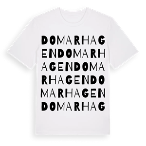 Domarhagen ordlek t-shirt – ekologisk bomull t-shirt från Pinshirt