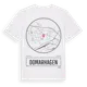 White t-shirt med Domarhagen t-shirt