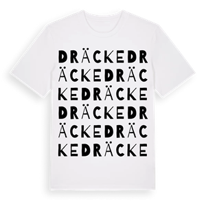 Dräcke ordlek t-shirt – ekologisk bomull t-shirt från Pinshirt