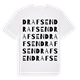 Drafsen ordlek t-shirt