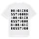 Dragbergsstugorna ordlek t-shirt