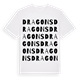 Dragons ordlek t-shirt