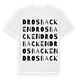Drosbacken ordlek t-shirt