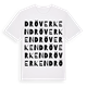 Dröverken ordlek t-shirt