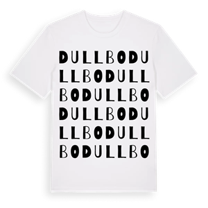 Dullbo ordlek t-shirt – ekologisk bomull t-shirt från Pinshirt