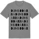 Mid Heather Gray t-shirt med Dumbodarna ordlek t-shirt