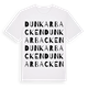 Dunkarbacken ordlek t-shirt
