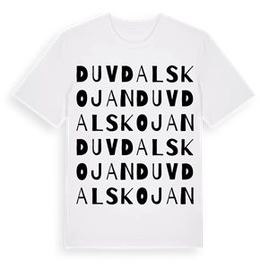 Duvdalskojan ordlek t-shirt – ekologisk bomull t-shirt från Pinshirt