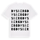 Dysberg ordlek t-shirt