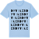 Blue Soul t-shirt med Dyviken ordlek t-shirt