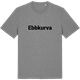 Mid Heather Gray t-shirt med Ebbkurva fetstil t-shirt