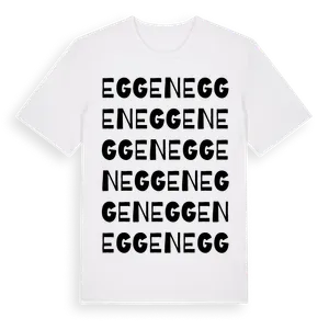 Eggen ordlek t-shirt – ekologisk bomull t-shirt från Pinshirt