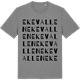 Mid Heather Gray t-shirt med Ekevallen ordlek t-shirt