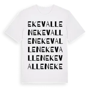 Ekevallen ordlek t-shirt – ekologisk bomull t-shirt från Pinshirt