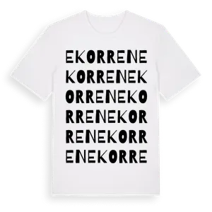 Ekorren ordlek t-shirt – ekologisk bomull t-shirt från Pinshirt