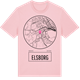 Pink Cotton t-shirt med Elsborg t-shirt