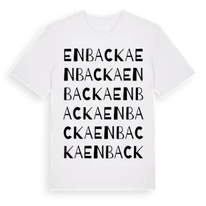 Enbacka ordlek t-shirt – ekologisk bomull t-shirt från Pinshirt