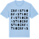 Blue Soul t-shirt med Enfastbo ordlek t-shirt