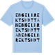 Blue Soul t-shirt med Engelbrektshyttan ordlek t-shirt