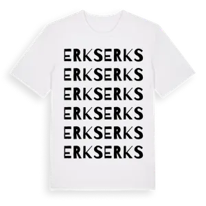 Erks ordlek t-shirt – ekologisk bomull t-shirt från Pinshirt