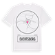 White t-shirt med Evertsberg t-shirt
