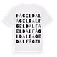Fågeldal ordlek t-shirt