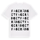 Fageränget ordlek t-shirt
