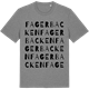 Mid Heather Gray t-shirt med Fagerbacken ordlek t-shirt