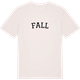 Vintage White t-shirt med Fall böjd t-shirt