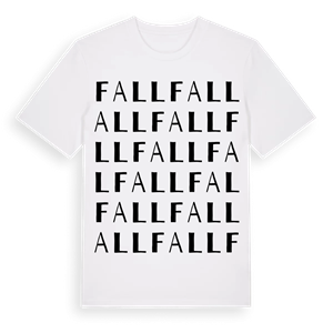 Fall ordlek t-shirt – ekologisk bomull t-shirt från Pinshirt