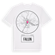 White t-shirt med Falun t-shirt