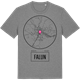 Mid Heather Gray t-shirt med Falun t-shirt