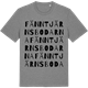 Mid Heather Gray t-shirt med Fänntjärnsbodarna ordlek t-shirt