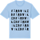 Blue Soul t-shirt med Färnviken ordlek t-shirt