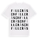 Filleråsen ordlek t-shirt