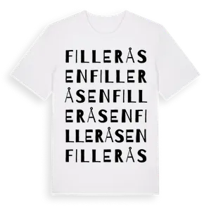Filleråsen ordlek t-shirt – ekologisk bomull t-shirt från Pinshirt