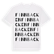 Finnbacken ordlek t-shirt