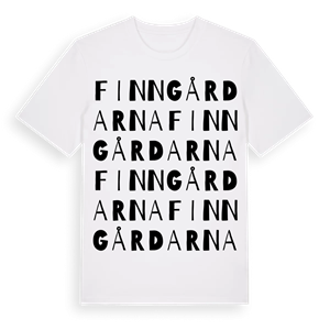 Finngårdarna ordlek t-shirt – ekologisk bomull t-shirt från Pinshirt