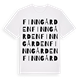 Finngården ordlek t-shirt