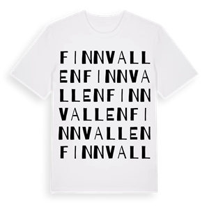 Finnvallen ordlek t-shirt – ekologisk bomull t-shirt från Pinshirt