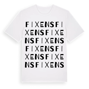 Fixens ordlek t-shirt – ekologisk bomull t-shirt från Pinshirt