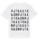 Fjällbäcken ordlek t-shirt