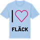 Blue Soul t-shirt med Jag älskar Fläck t-shirt stort tryck