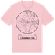 Pink Cotton t-shirt med Fläsk-Minas Torg t-shirt