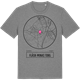 Mid Heather Gray t-shirt med Fläsk-Minas Torg t-shirt