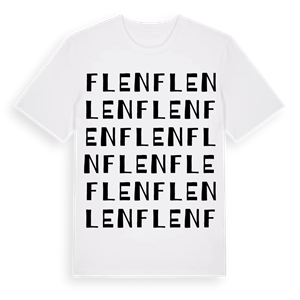 Flen ordlek t-shirt – ekologisk bomull t-shirt från Pinshirt