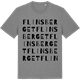 Mid Heather Gray t-shirt med Flinsberget ordlek t-shirt
