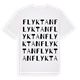 Flyktan ordlek t-shirt
