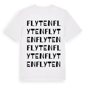 Flyten ordlek t-shirt – ekologisk bomull t-shirt från Pinshirt