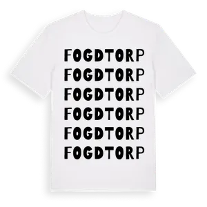 Fogdtorp ordlek t-shirt – ekologisk bomull t-shirt från Pinshirt